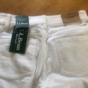 LlBean pants white